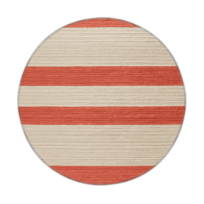 Tapis intérieur / extérieur beige HorizontalStripes