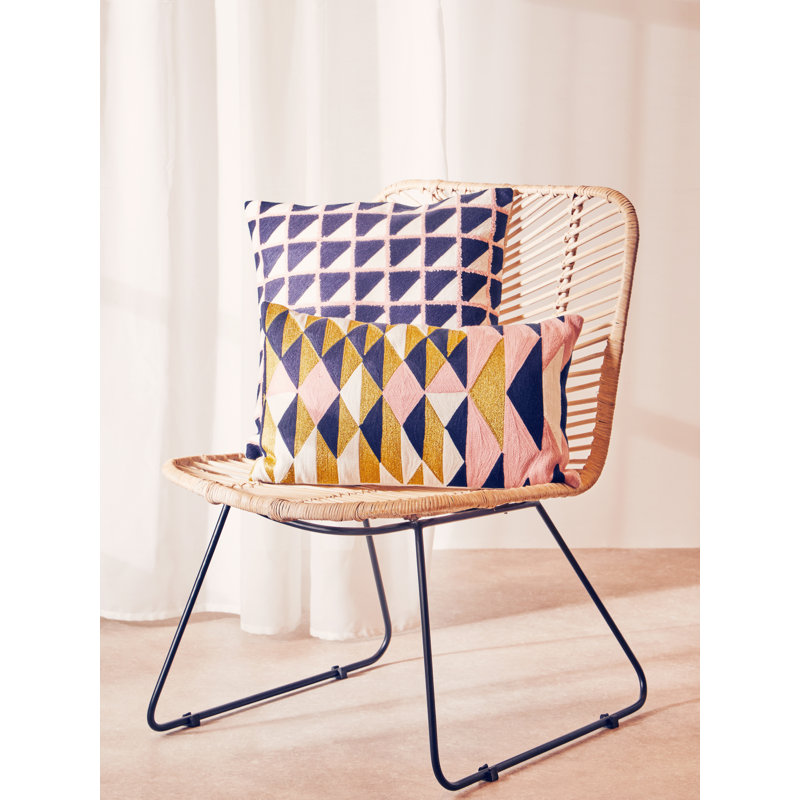 Lance Geometric Rectangular Cushion