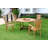 Royal Round Teak Outdoor Dining Table with Lazy Susan