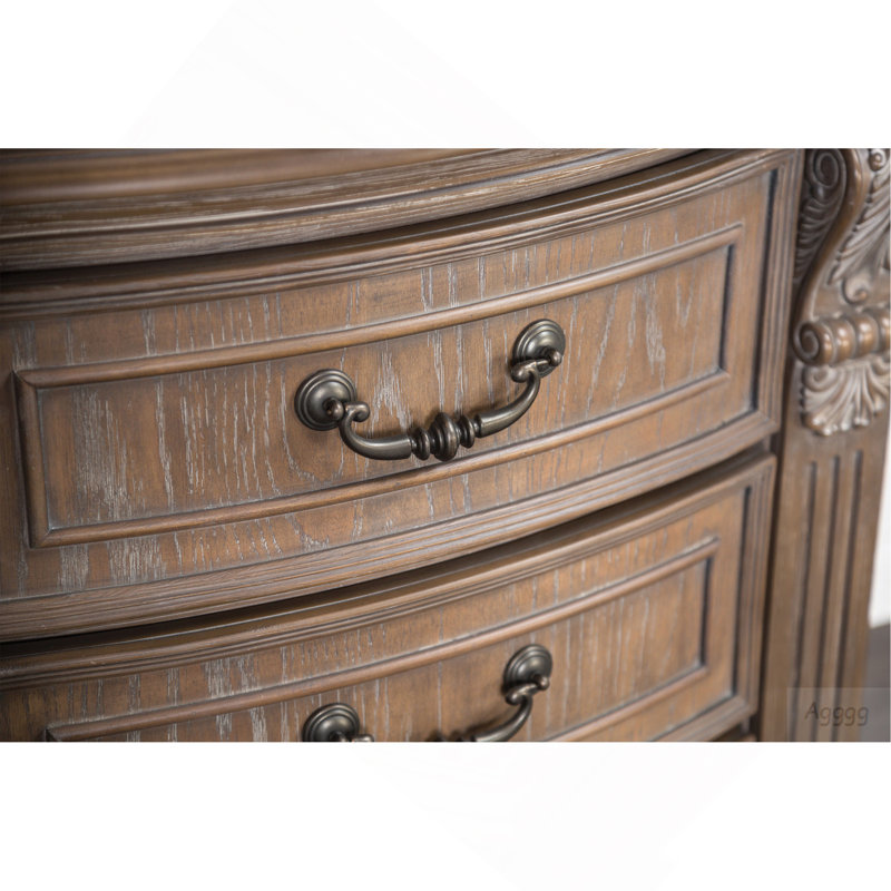 Table de chevet en bois massif Luxueux