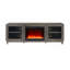Console 70 po avec foyer et chauffage