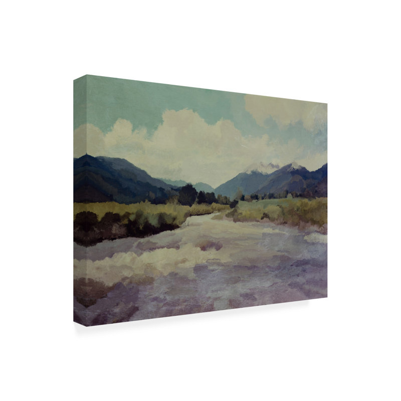 Bolog Dan Hobday Valley River Canvas Art, 24" H x 32" W