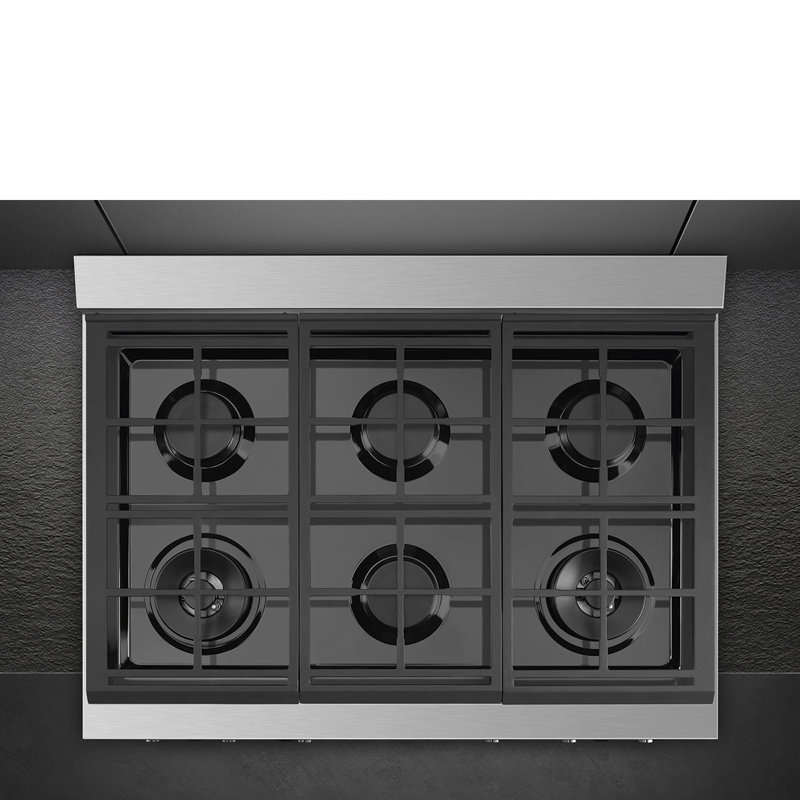36" Gas - Smeg Portofino Rangetop