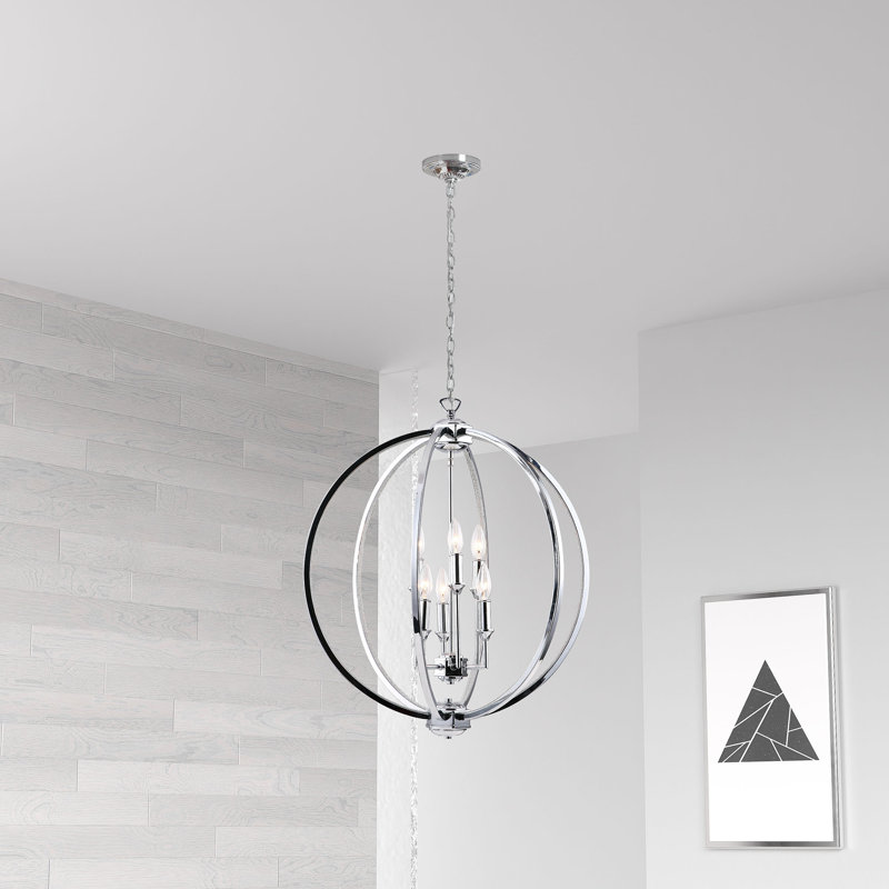 Lustre en forme de globe 6 lumières Karland