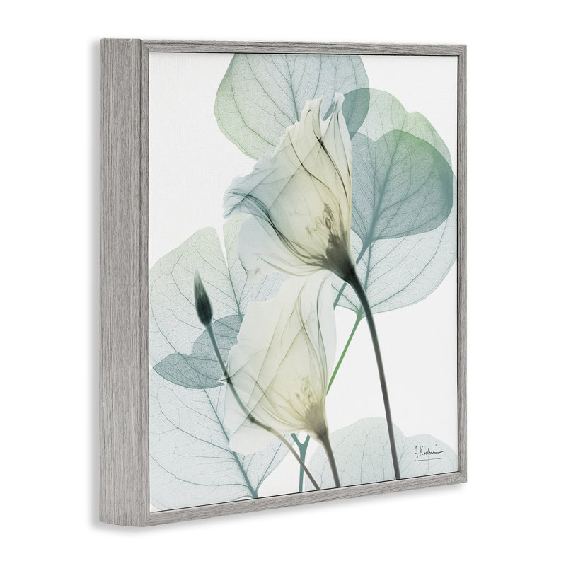 «Divine Fate Petals», estampe numérique, conception par Albert Koetsier, Giclée de ferme grise encadrée, H 17 po x l 17 po