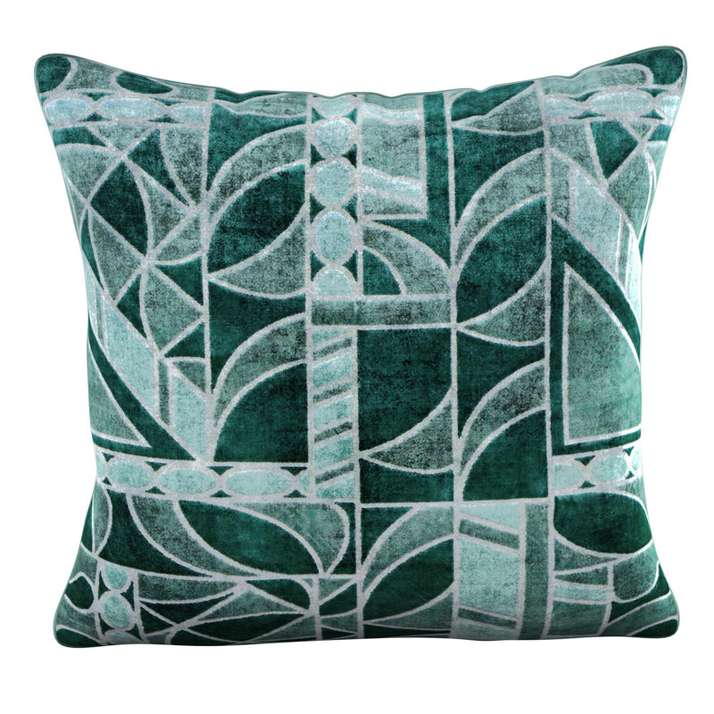 Polyester Blend Reversible Throw Pillow, Spectator Vino