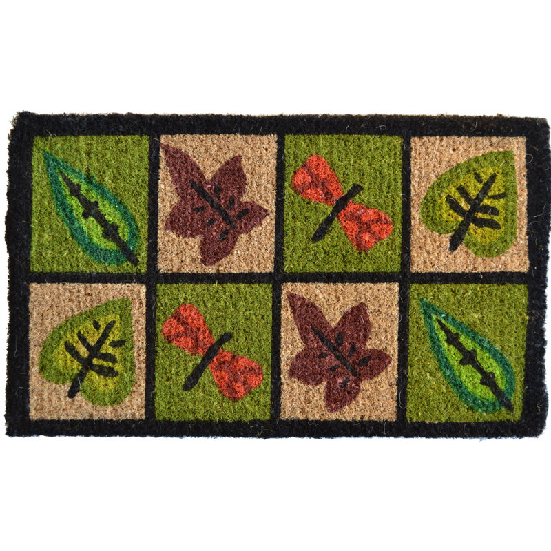 Tapis d'extérieur antidérapant Glendarious Dragonfly, Rectangle 1 pi 6 po x 2 pi 6 po
