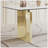 Damarius Metal Base Dining Table