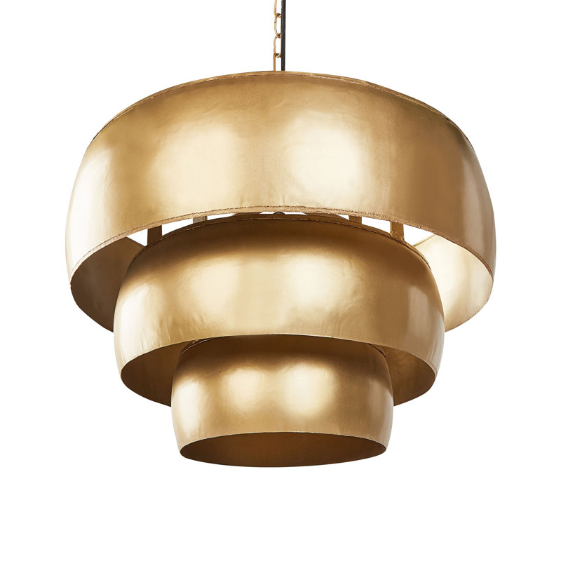 Advith 1 - Light Gold Unique/Statement Pendant