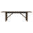 Light Brown Rectangular Wood Dining Table