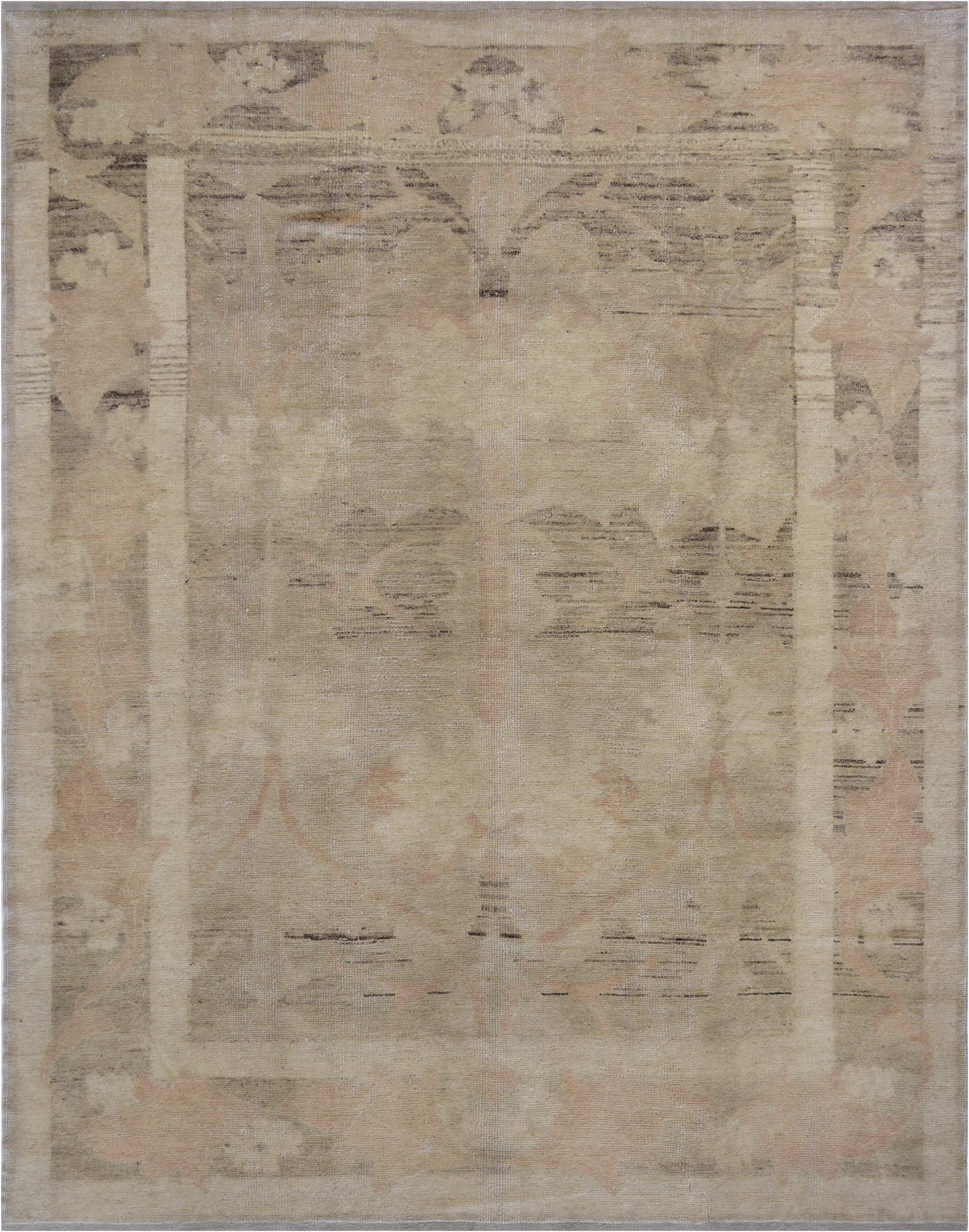 Mansour Wool Brown Rug | Wayfair