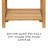 Moraga 16.54'' W Bamboo Shower Bench