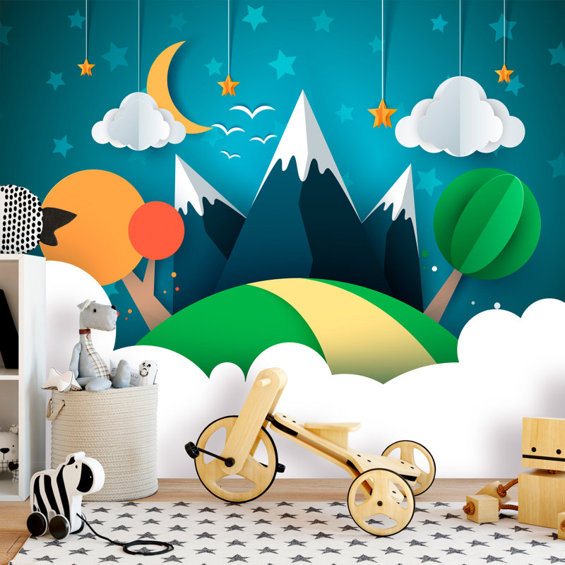Little Traveller Semi-Gloss Paste the Wall Mural, 300 cm x 210 cm
