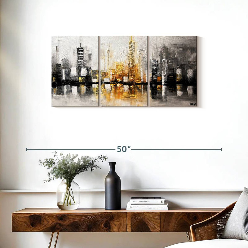 Avery City View I, 18" H x 38" W