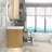 23.4'' Single Bathroom Vanity with Acrylic Top-231461848