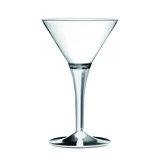 Polycarbonate Martini Glass - 12 Pieces - Olivine