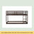 Solid Wooden , Solid Rubber Wooden Twin Over Twin Floor Bunk Bed With Ladder ,Upper And Bottom Bed Platforms Crafted With Strengthened Slats ,Espresso-520692005