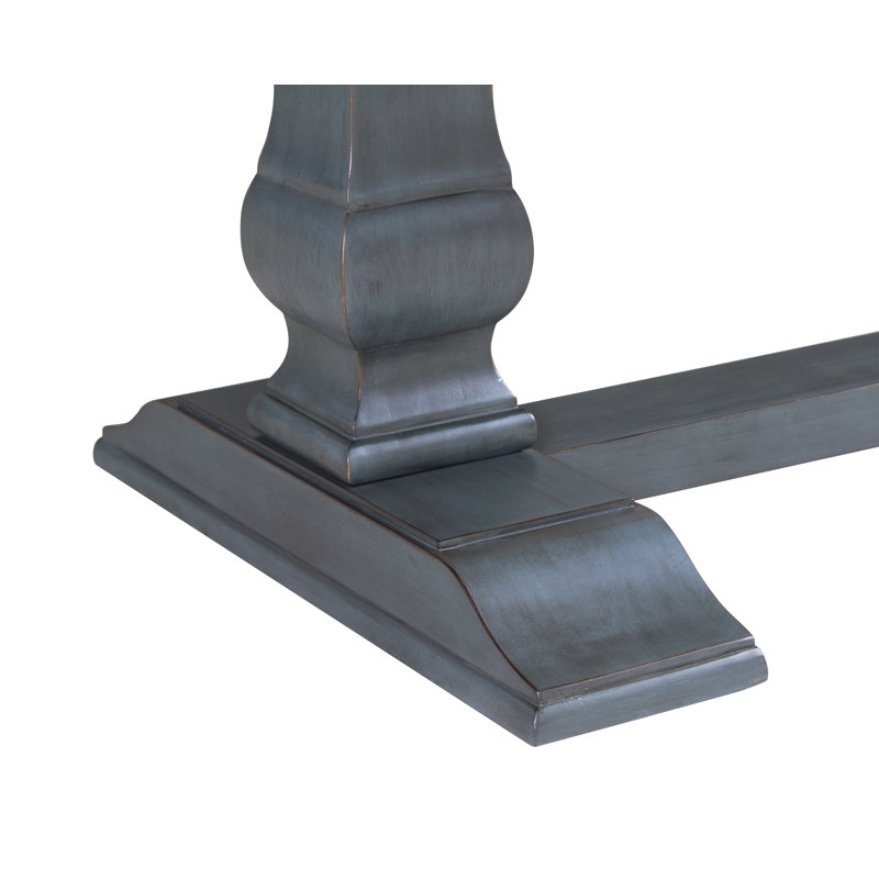 Wauneta Extendable Double Pedestal Dining Table