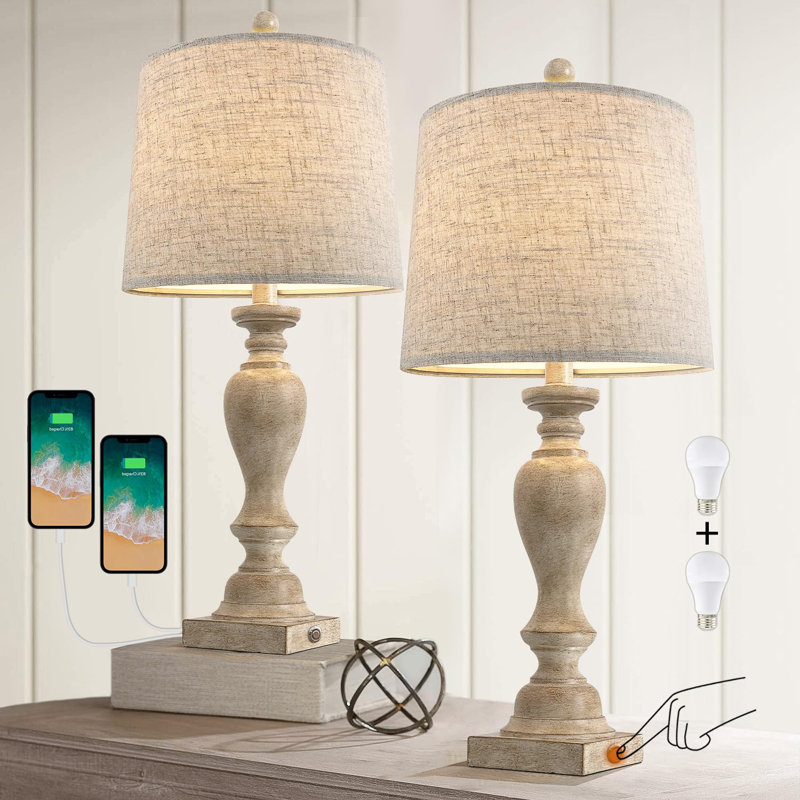 Lampe de table Broward Beige