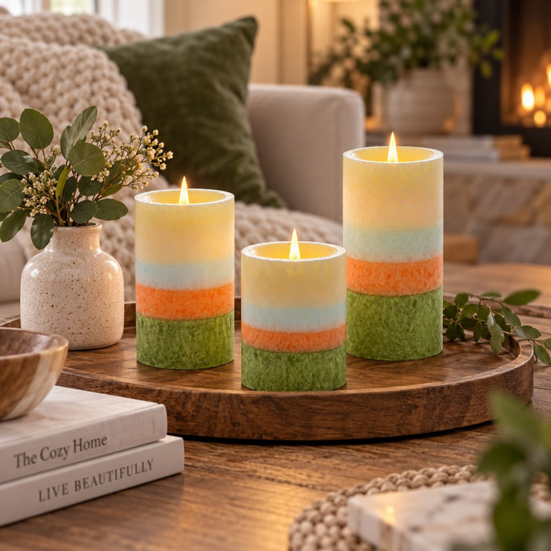 Hombrarra Flameless Candle