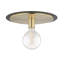 Plafonnier semi-encastré 1 lumière 14 po Milo-23264443-23264447-23264442