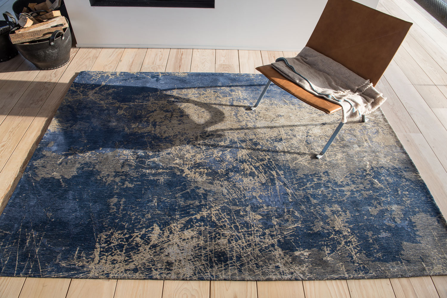 Louis de Poortere Mad Men Blue Rug | Wayfair.co.uk