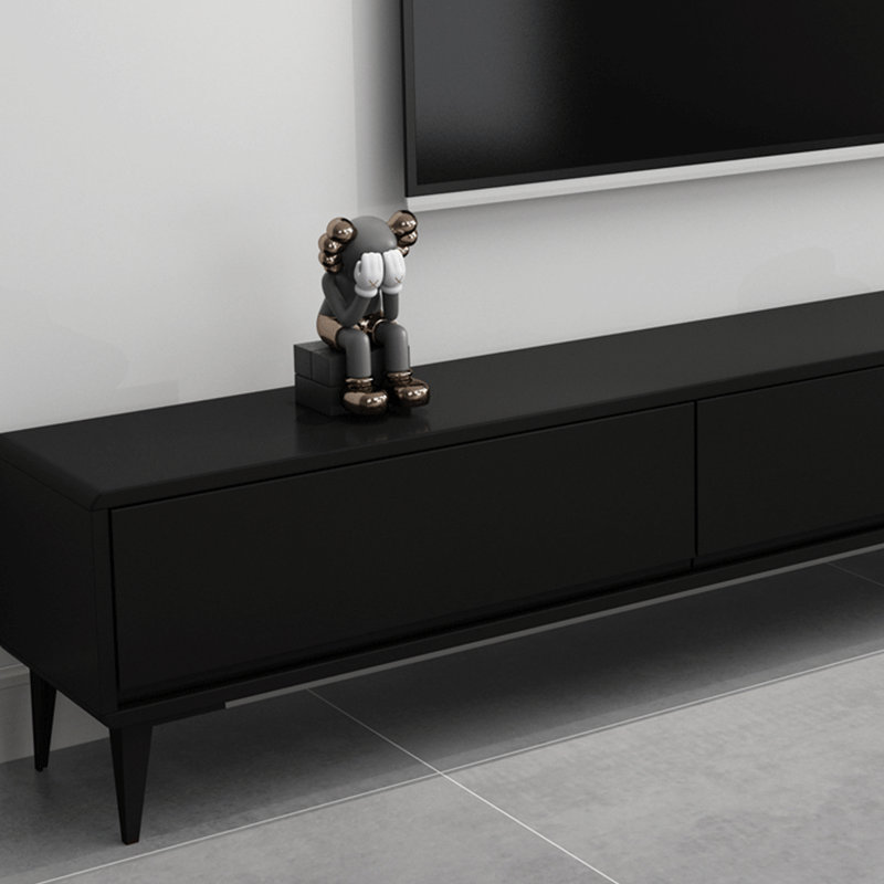 Meuble télé simple et moderne, 15.74"H x 86.61"L x 11.81"W