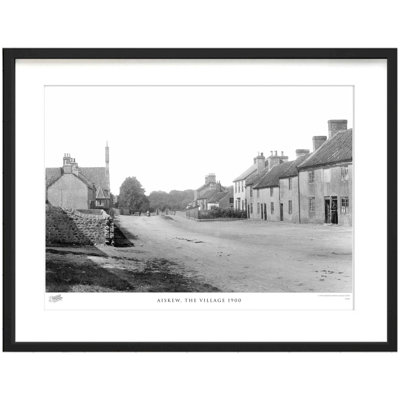 Aiskew, The Village 1900 - Single Picture Frame Print