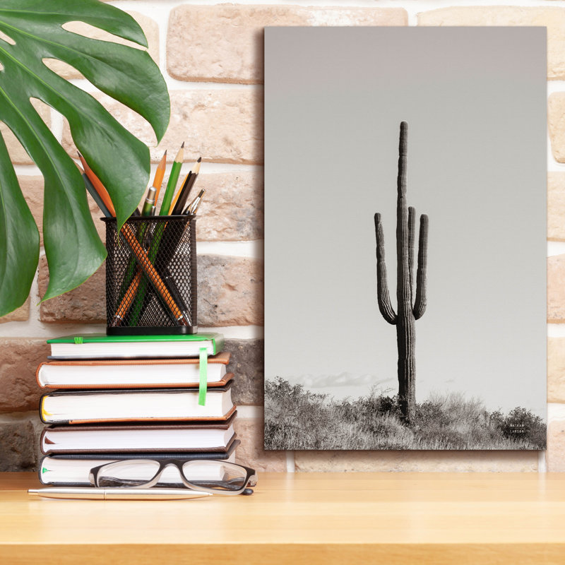 «Saguaro Af après-midi» par Nathan Larson, art mural sur toile