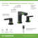 Solarity Two Handle Widespread Bathroom Sink Faucet With Push Pop Drain