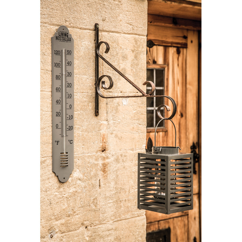 Living Nostalgia Outdoor Wall Thermometer