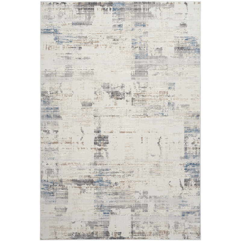 Abstract Indoor Rug, Rectangle 5'3" x 7'3"