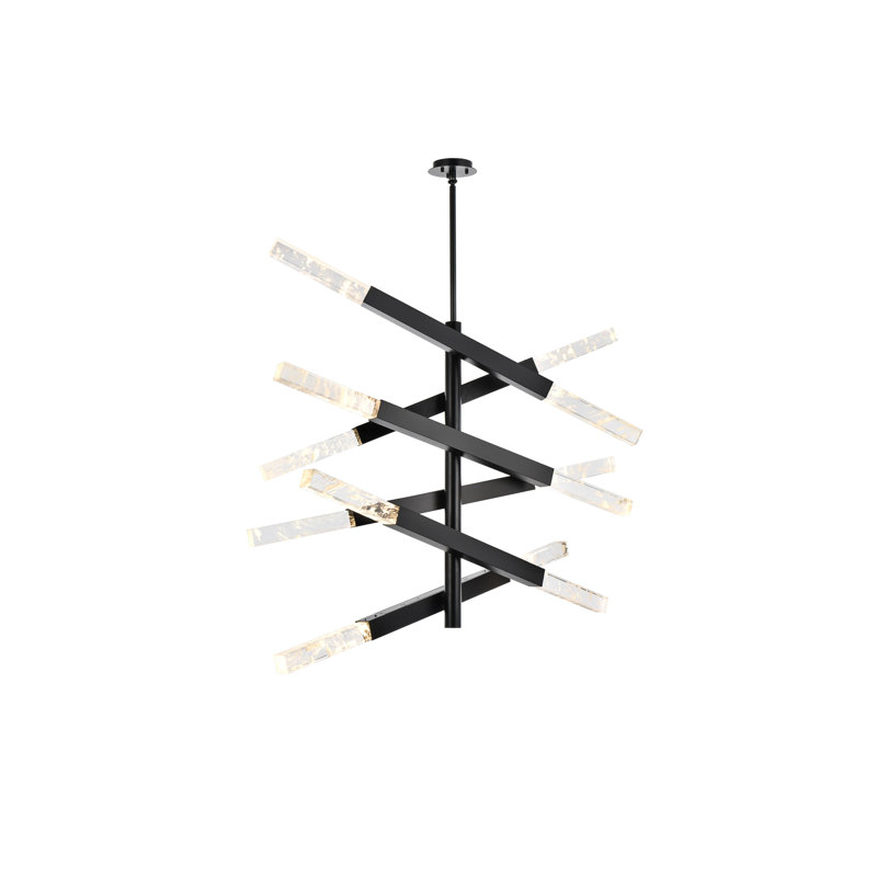Axil 6-Bar Pendant in Black