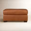 Repose-pieds en cuir véritable Porter-711855216