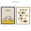 «Bike Yellow Adventure» par Apricot + Birch, reproduction d'art sur toile encadrée