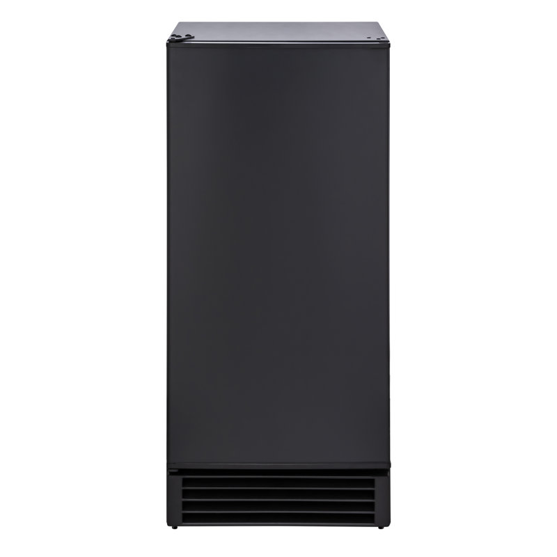 Maxx Ice 50 lb Black Freestanding Ice Maker with Reversible Door