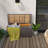 Wicker Outdoor Bench