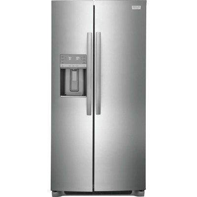 Frigidaire Gallery 36" 22.3 Cubic Feet Energy Star Side By Side Refrigerator with Water and Ice Dispenser