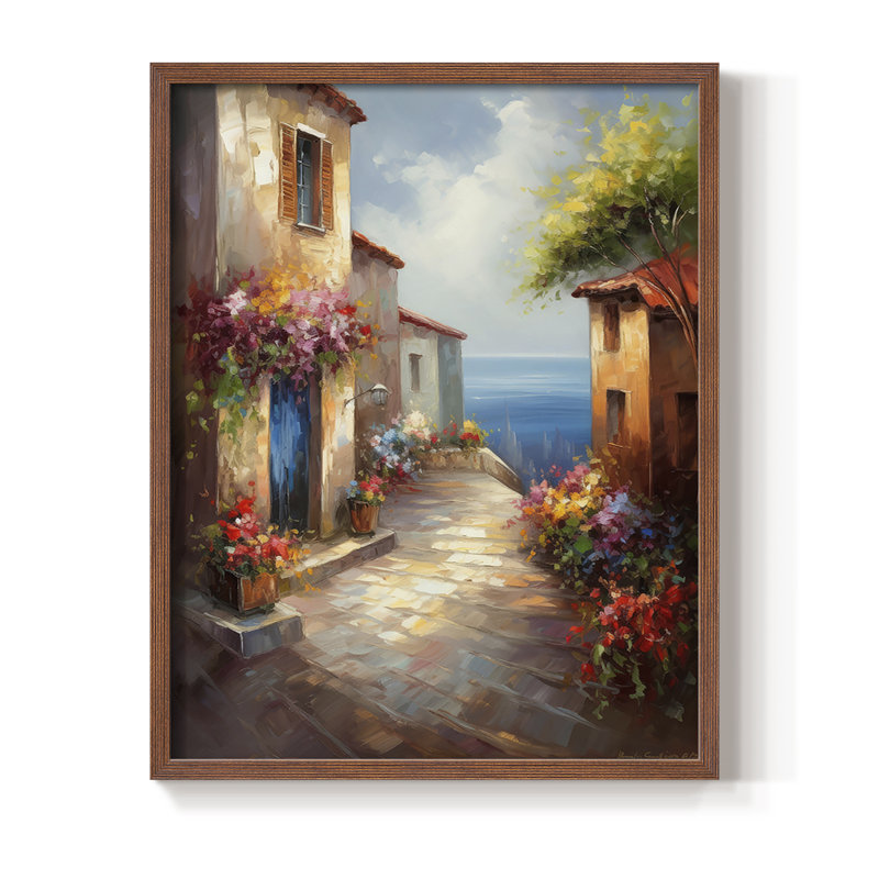 "Paysages série CCLxxix", Noyer, H 30 po x l 24 po