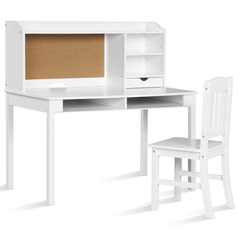 Ensemble de bureau d'écriture avec huche et chaise Cambrea
