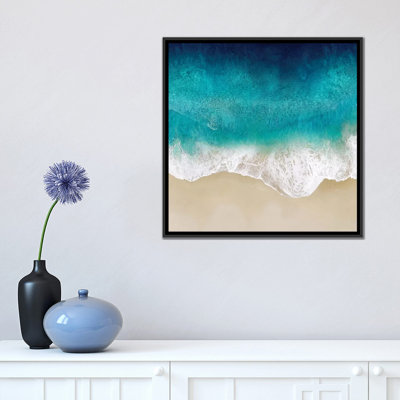 «Aqua Ocean Waves III», impression sur toile
