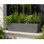 Isla Trough Planter Pot, Concrete Effect Pot, Indoor and Outdoor Large Plant Pot with Drainage Hole-1309139812-1309139814