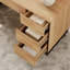  Ensemble de bureau personnel: bureau moderne de 59 po avec station de charge et armoire de rangement, trois bibliothèques de 72 po de hauteur avec tablettes réglables, bureau d'ordinateur en bois et armoire de rangement pour bibliothèque-547309826