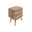 Almuth 45cm W Manufactured Wood Bedside Table-1933702812