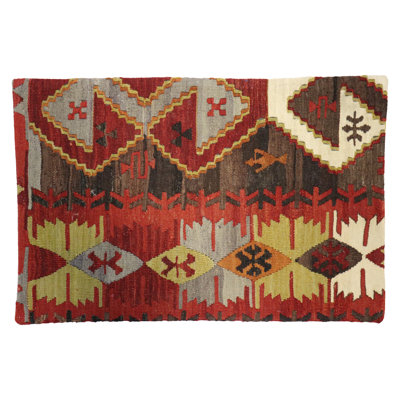 Taie d'oreiller rétro Kilim