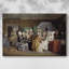 La chambre de la maternité (scène de «Barselstuen» de Holberg) - Wilhelm Marstrand - toile tendue avec châssis - 1845-470841211