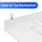 48 Inch In Carrara White Engineered Stone Backsplash For Vanity Sink Top