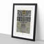 Indian Pattern by Albert Racinet - Framed Print-55769064-55769067