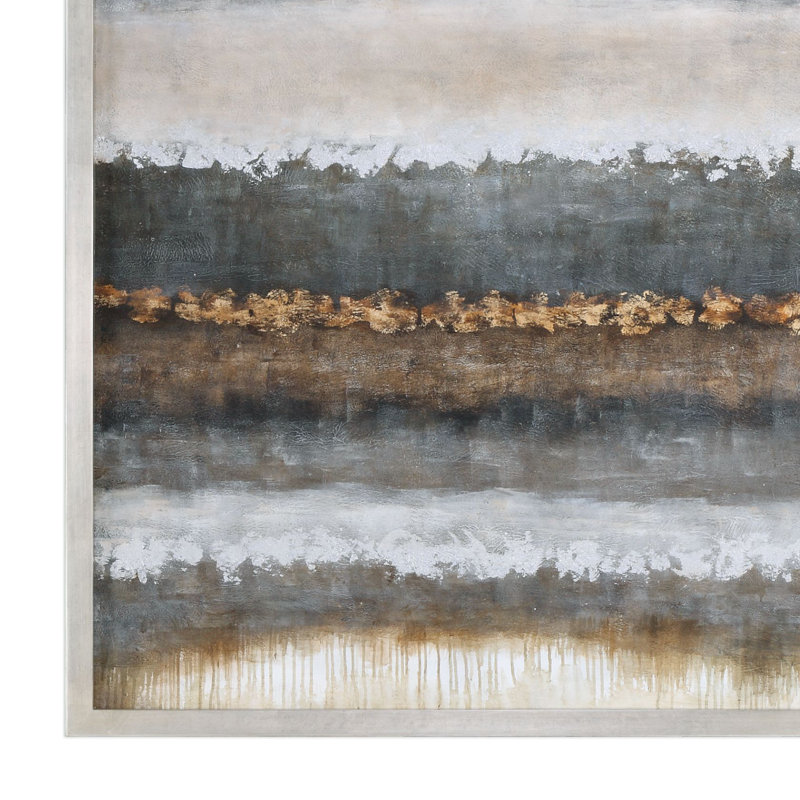 Layers - Peinture sur toile encadrée