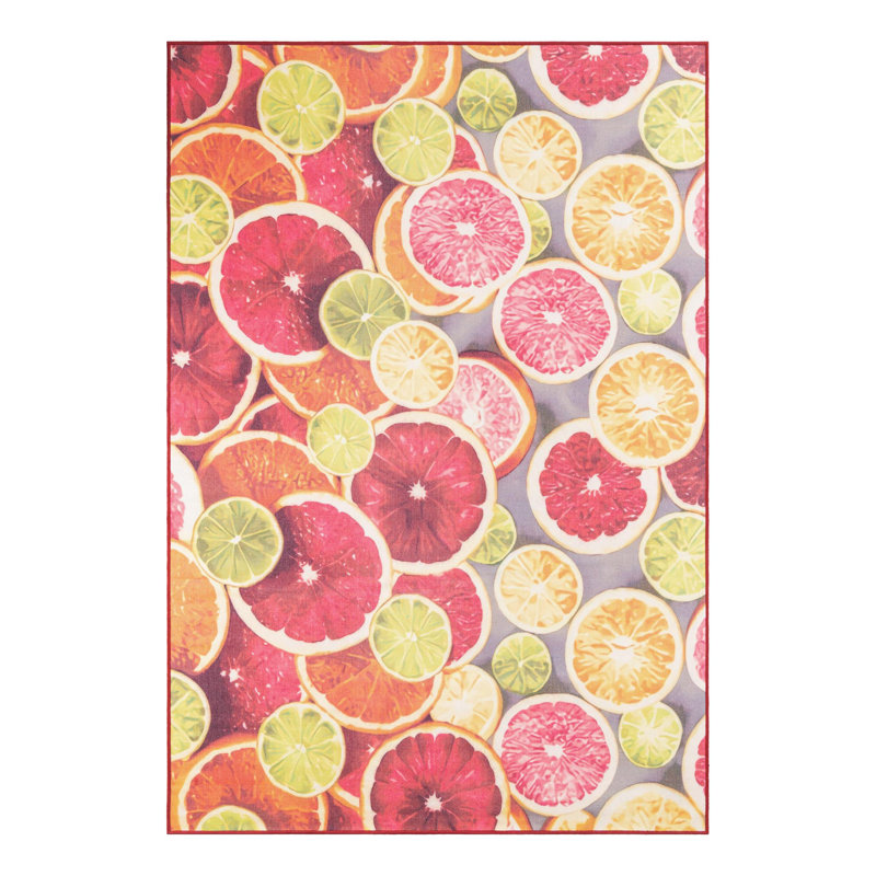 Tapis intérieur / extérieur Jill Zarin Antigua, Rectangle 6 pi 1 po x 9 pi